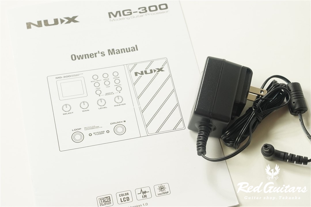 nux MG-300 - Modeling Guitar Processor | Red Guitars Online Store